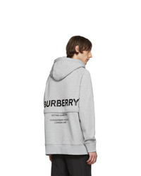 Burberry Grey Archford Mj Wear Hoodie