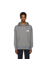 Givenchy Grey Atelier Patch Hoodie