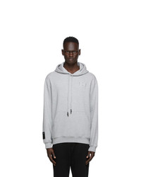 McQ Grey Core Relaxed Hoodie