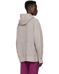 Nike Grey Cotton Hoodie