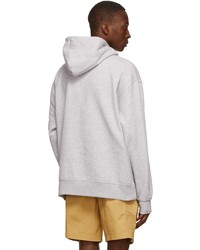 The North Face Grey Cotton Hoodie