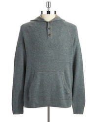 Black Brown 1826 Hooded Sweater