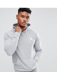 Good For Nothing Hoodie In Grey With Chest Logo