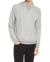 Vince Hoodie In H Greyh White At Nordstrom