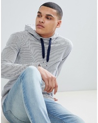 Tom Tailor Hoodie With Stripe In White