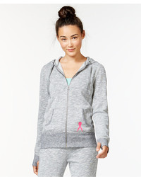 Ideology Breast Cancer Research Foundation Zip Front Hoodie Only At Macys