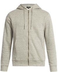 A.P.C. Locker Cotton Blend Hooded Sweatshirt