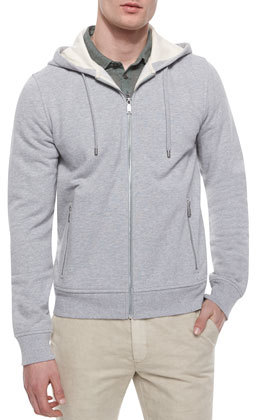 Michael Kors Michl Kors Zip Up Hoodie Jacket Heather Gray | Where to ...