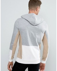 Asos Muscle Hoodie With Cut Sew
