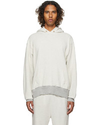 Les Tien Off White Inside Out Hoodie