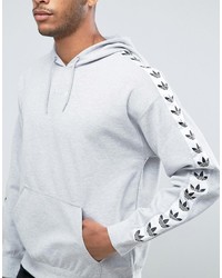 adidas Adicolor Tnt Tape Hoodie In Gray $85 | Asos | Lookastic