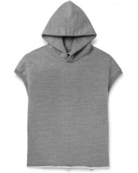 Fear Of God Oversized Loopback Cotton Blend Jersey Hoodie