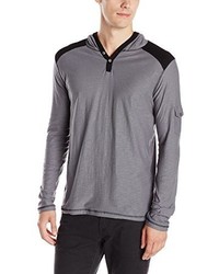 Modern Culture Popover Hoodie With Contrast Shoulder Panel