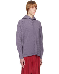 Homme Plissé Issey Miyake Purple Monthly Color February Hoodie