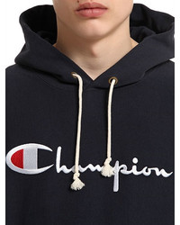 Champion Reverse Weave Hooded Cotton Sweatshirt