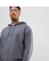 ASOS DESIGN Tall Oversized Hoodie In Charcoal