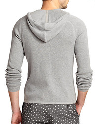 Theory Textured Cotton Hoodie