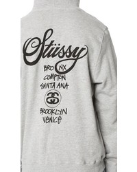 Stussy World Tour Zip Hoodie