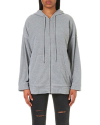The Kooples Zipped Knitted Hoody