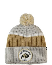 '47 Gray Colorado Buffaloes Holcomb Cuffed Knit Hat With Pom At Nordstrom