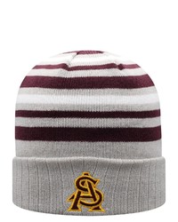 Top of the World Graymaroon Arizona State Sun Devils All Day Cuffed Knit Hat At Nordstrom