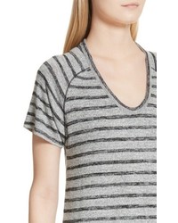 Rag & Bone Jean Stripe T Shirt Dress