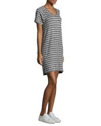 Rag & Bone Jean Striped Short Sleeve Dress