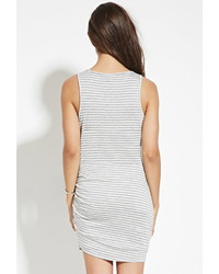 Forever 21 Striped Knotted Front Dress