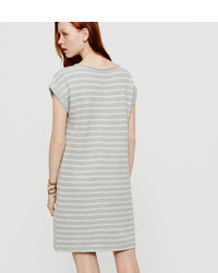 Lou & Grey Striped Summer Sweatshirt Dress