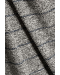 Current/Elliott The Knit Tee Striped Jersey Mini Dress