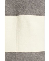 Parker Hurley Blanket Stripe Wool Coat