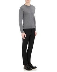 Thom Browne Block Striped Sweater Grey