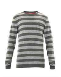 Chinti and Parker Striped Cashmere Sweater