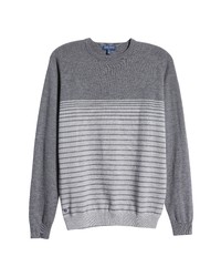 Peter Millar Crown Stripe Crewneck Sweater