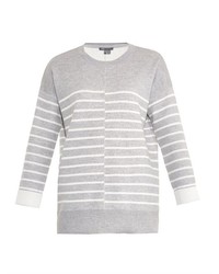 Vince Double Faced Striped Sweater