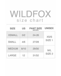 Wildfox Size Chart