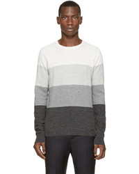 Diesel Grey Striped K Calib Sweater