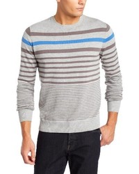 John Henry Stripe Crew Neck Sweater
