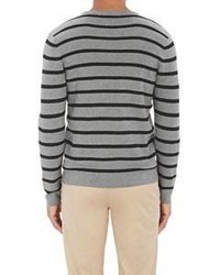 Michael Kors Michl Kors Striped Sweater Grey