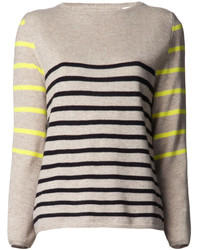 Chinti and Parker Mixed Stripe Sweater
