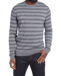Nordstrom Men's Shop Nordstrom Stripe Crewneck Sweater