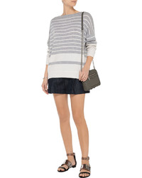 Vince Sold Out Striped Cashmere Sweater