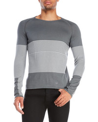 Emporio Armani Stripe Raglan Sweater