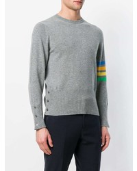 Thom Browne Stripe Sleeve Sweater