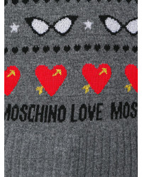 Love Moschino Striped Crew Neck Jumper