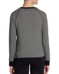 Striped Performance Pullover