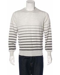 Brunello Cucinelli Striped Wool Sweater