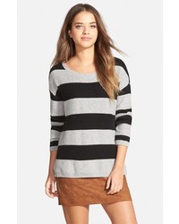 Treasurebond Textured Stripe Sweater