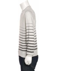 Brunello Cucinelli Virgin Wool Striped Sweater