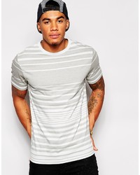 Asos Brand Stripe T Shirt With Relaxed Skater Fit